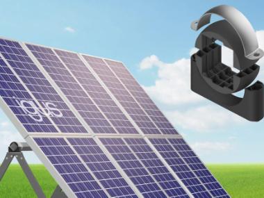 Igus' Igubal ESQM 2.0 er aktuelt lanceret til sol-trackerapplikationer.