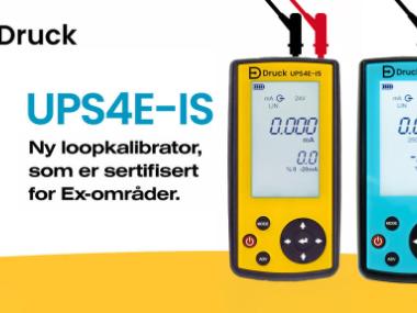 Druck UPS4E IS Loopkalibrator er blandt lanceringerne hos Tormatic på AUTOMATIK 2026.